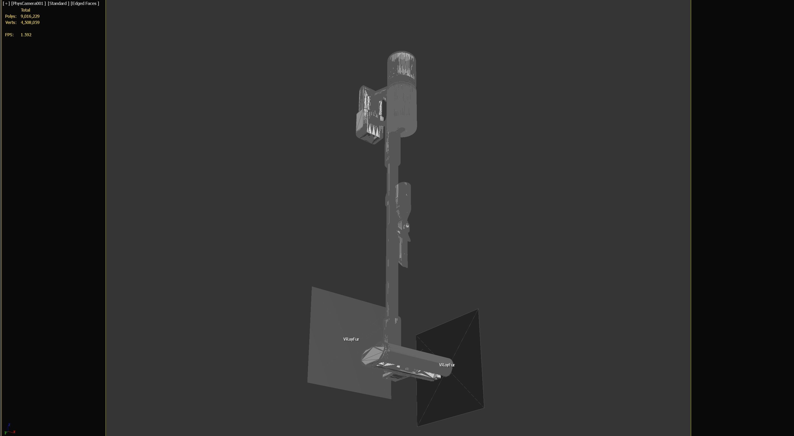 Vacuum cleaner 3D model_11
