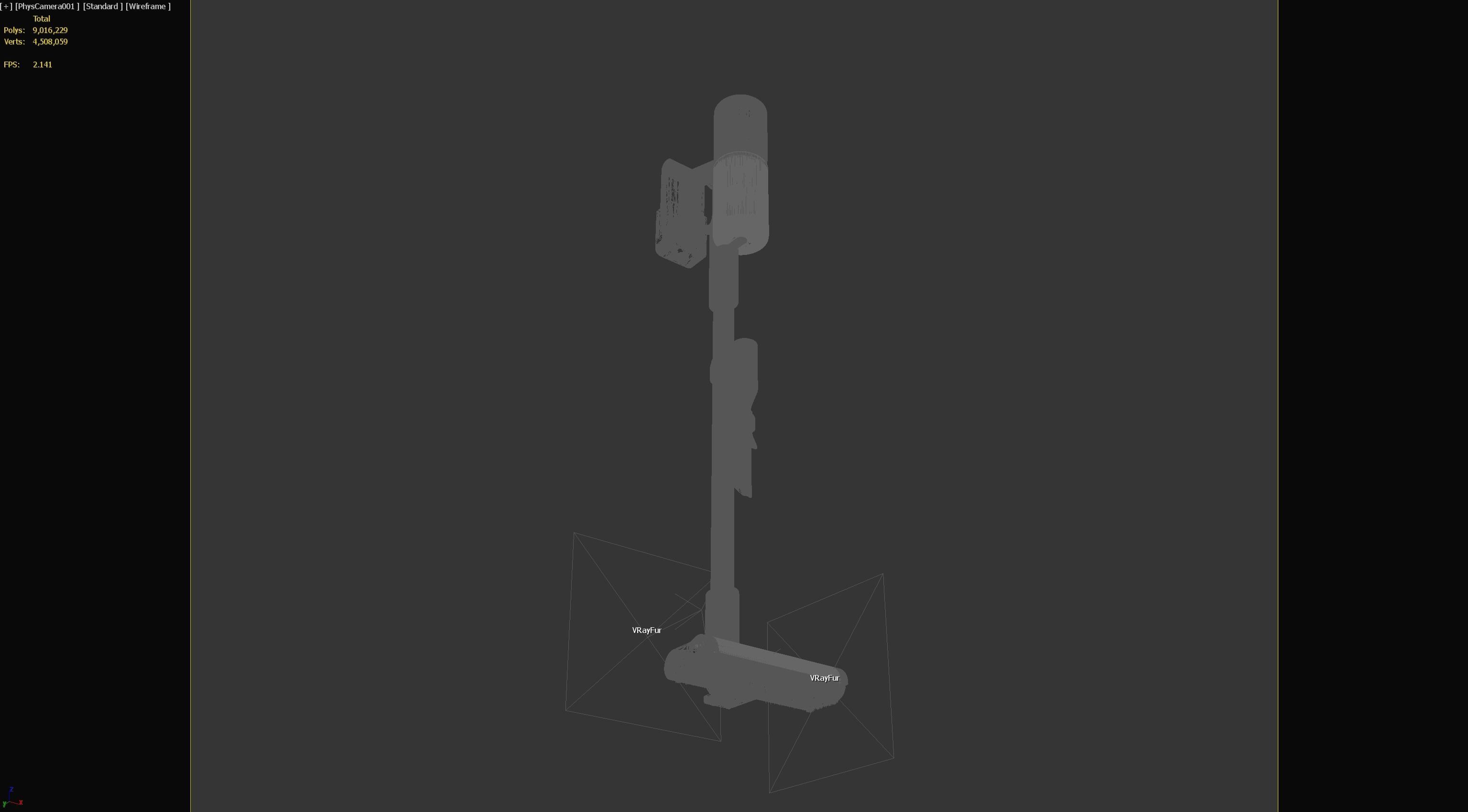 Vacuum cleaner 3D model_12