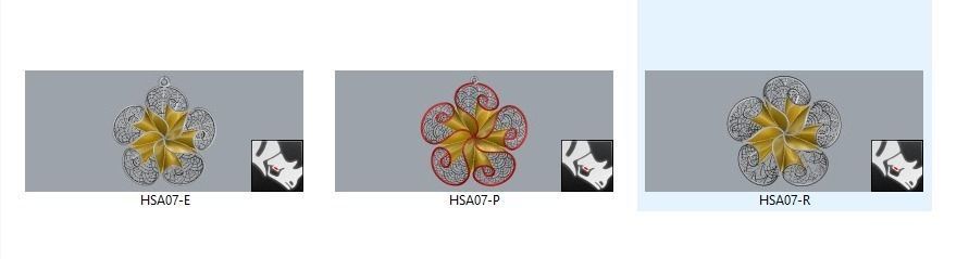 FUSION HALFSET COLLECTION NO-07 3D print model_1