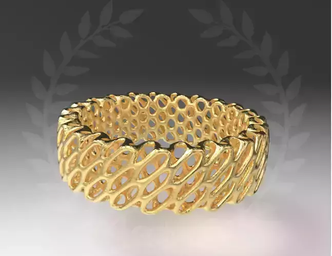 Circular Mesh Parametric Ring