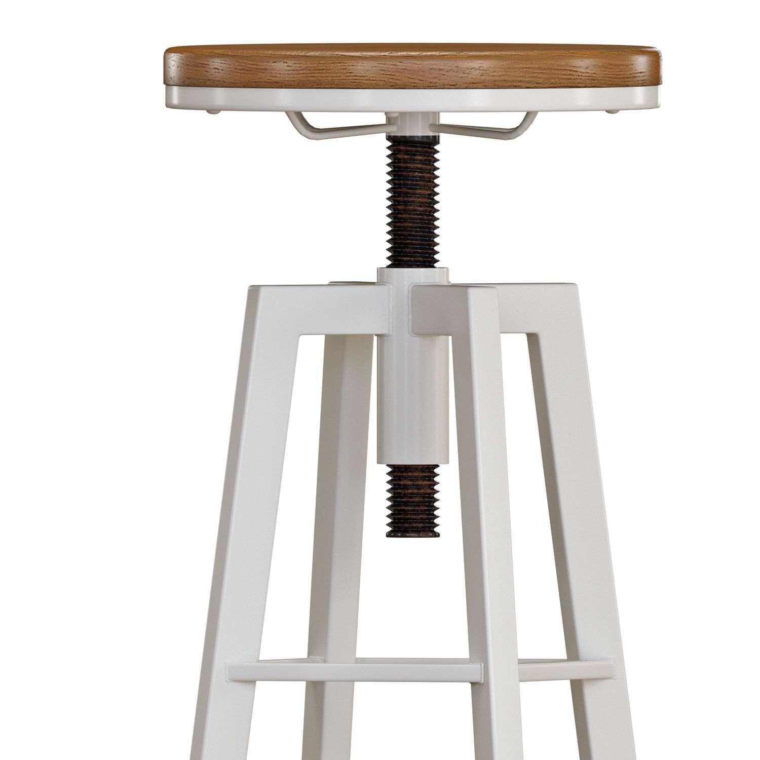 Zara Bar Stools And Table 3D model_5