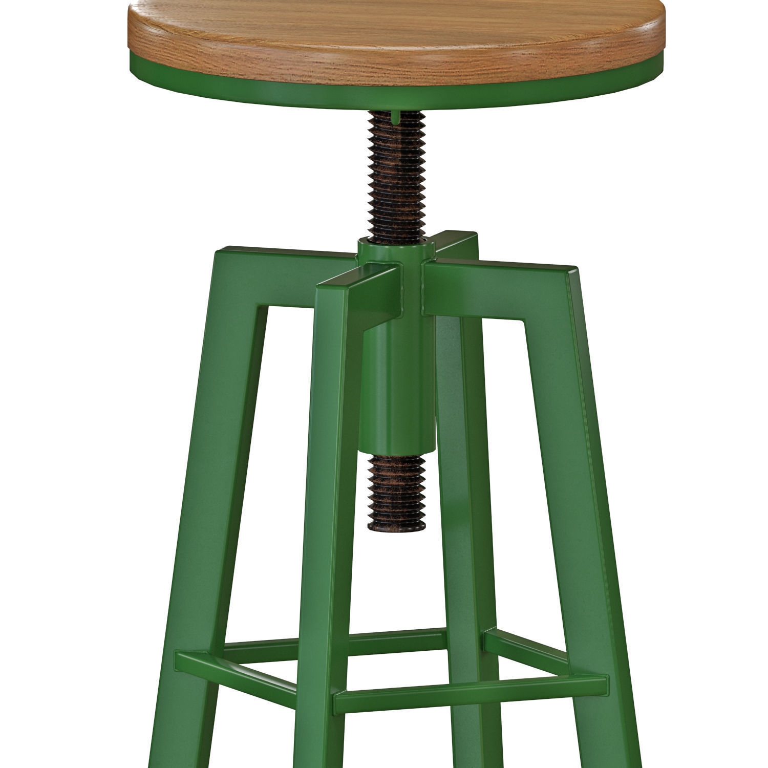 Zara Bar Stools And Table 3D model_4
