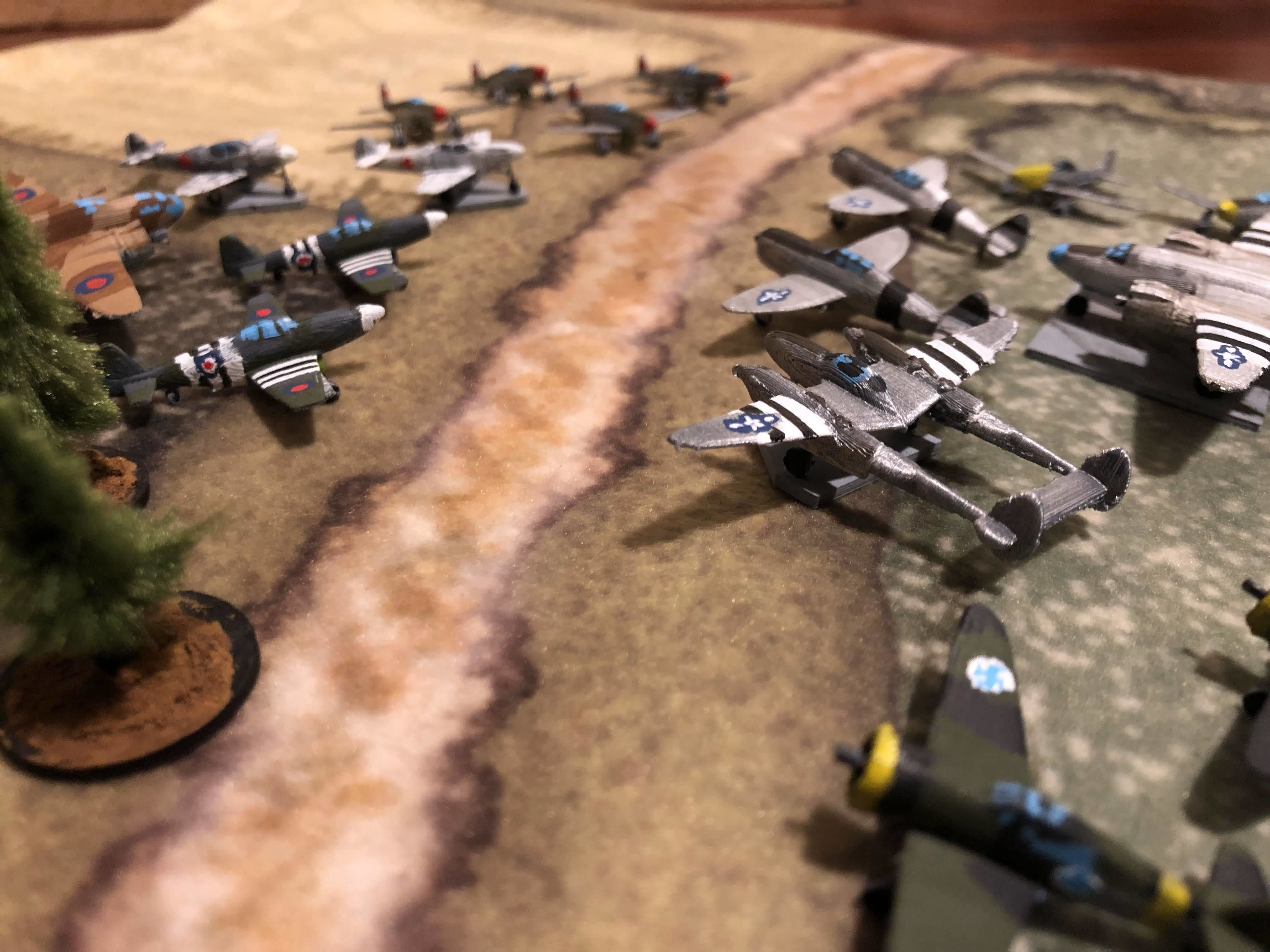 American WW2 Aircraft 3D print model_16