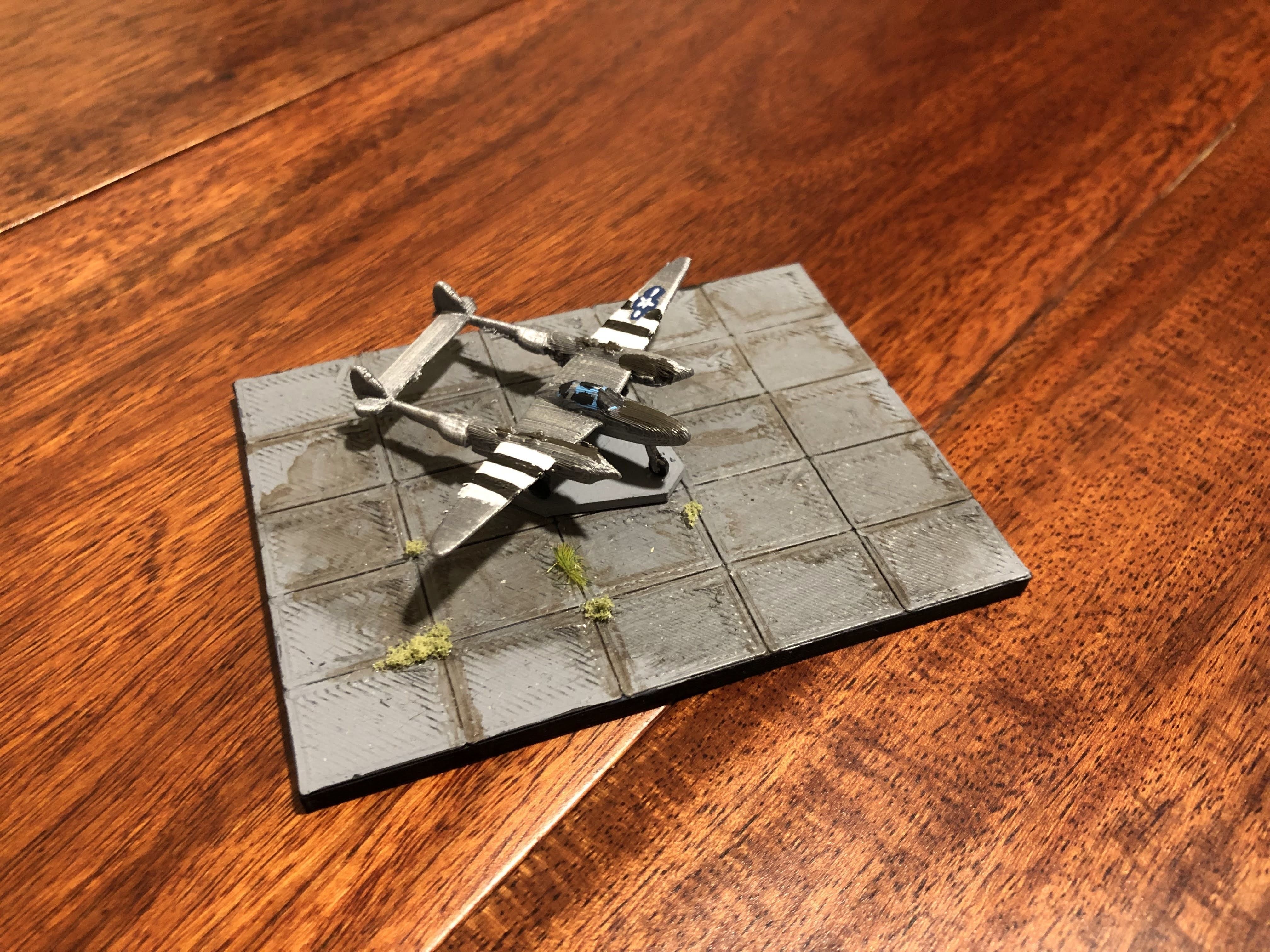 American WW2 Aircraft 3D print model_6