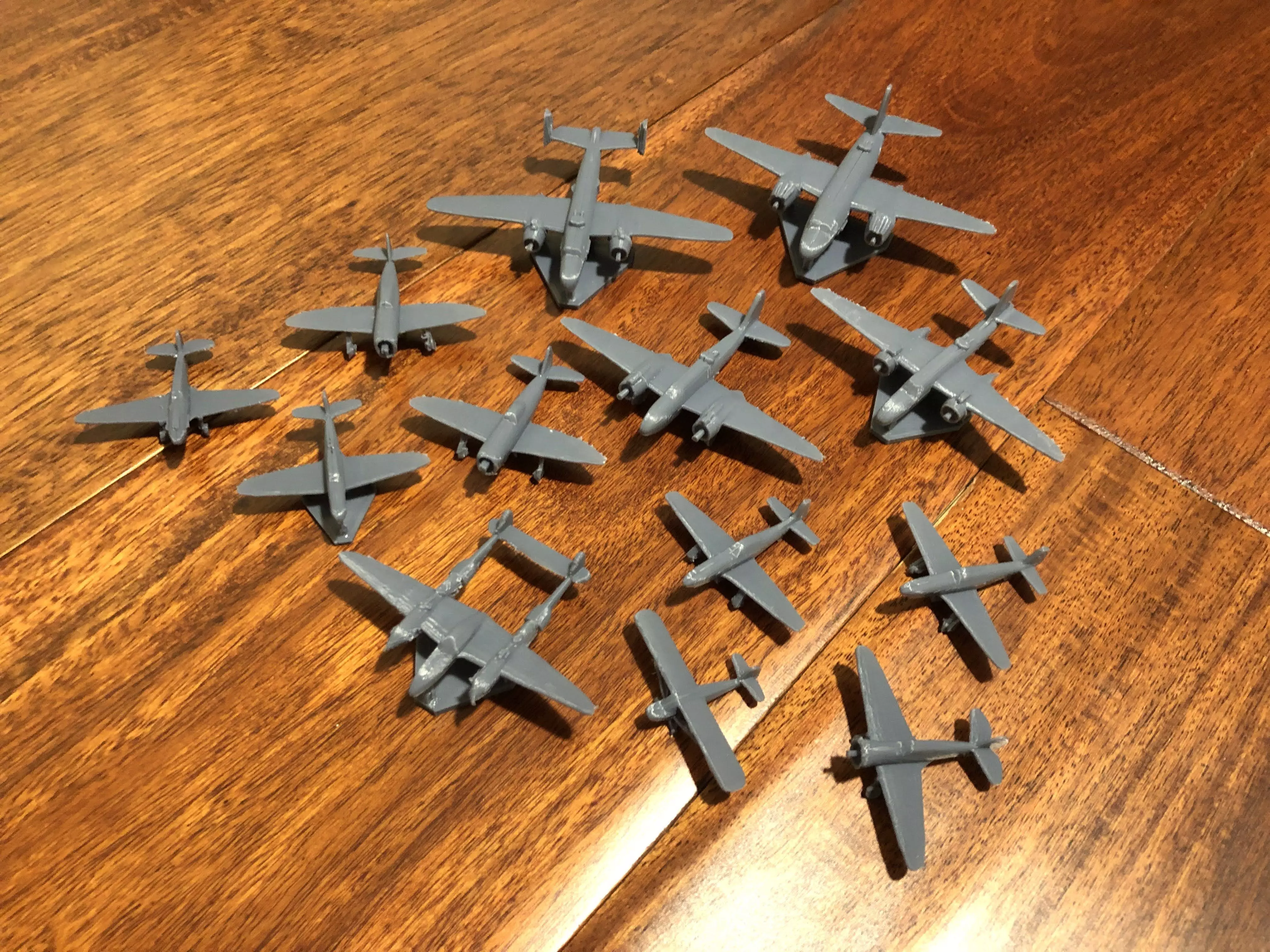 American WW2 Aircraft 3D print model_0