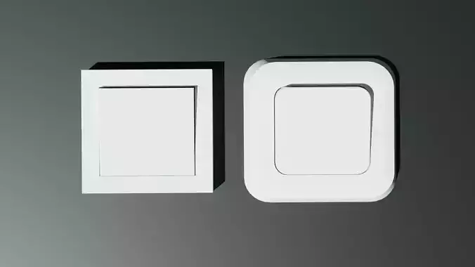 switcher wall switch 3D model