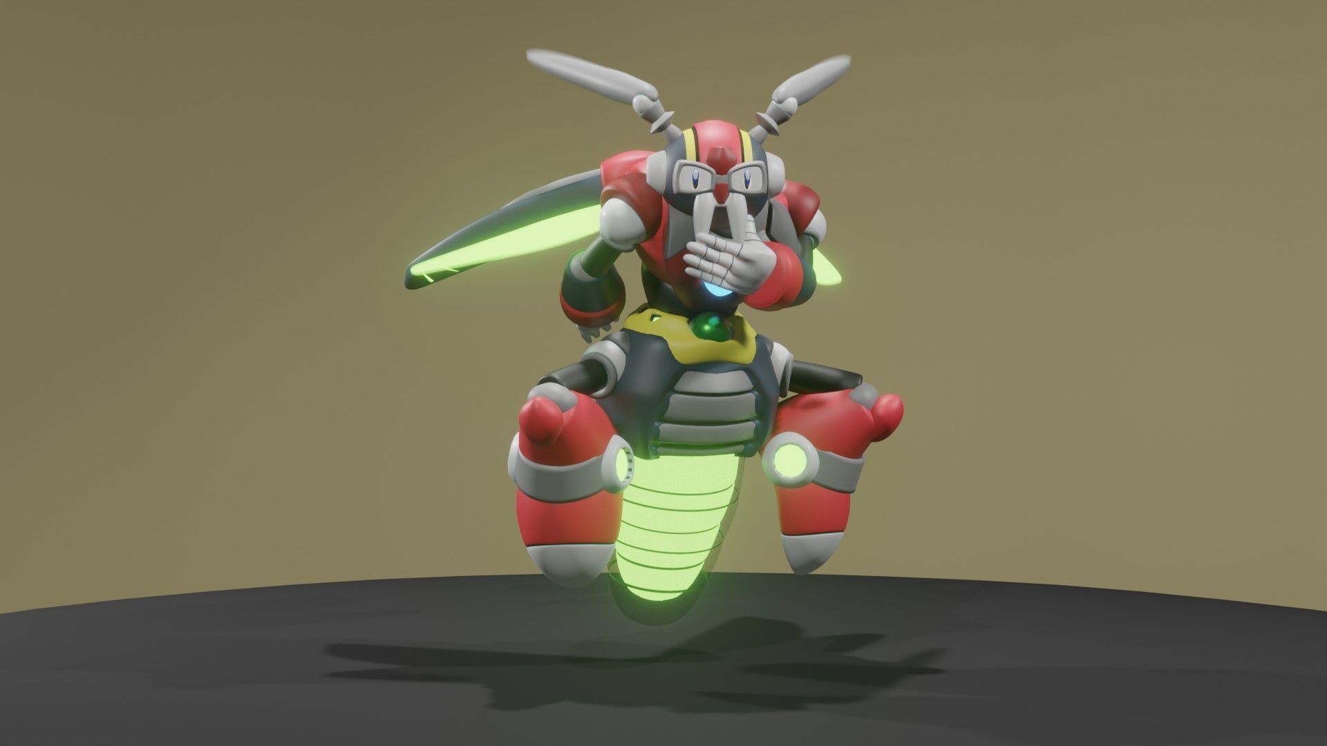 Shining Firefly 3D print model_4