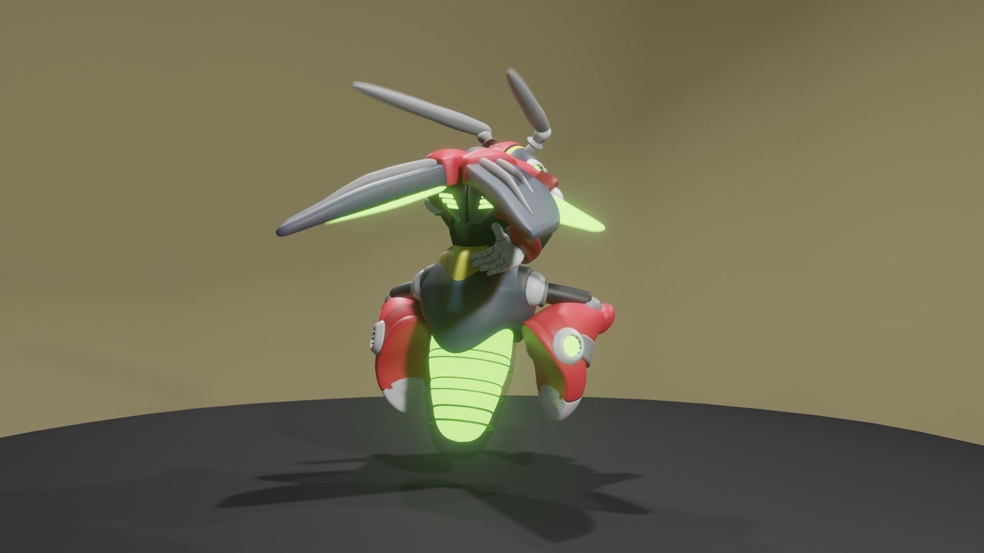 Shining Firefly 3D print model_5