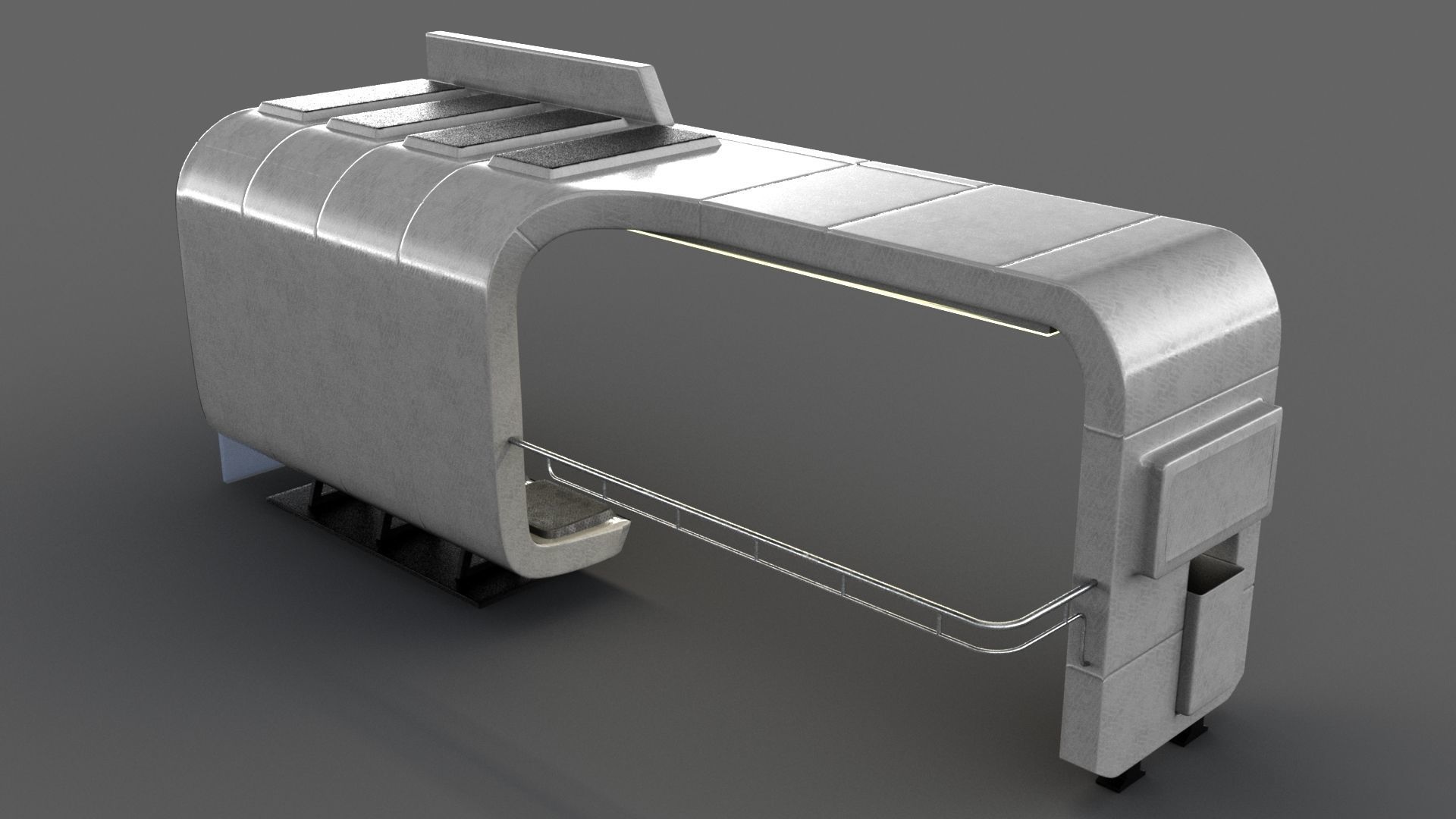 Bus Stops 3D Model Collection_21