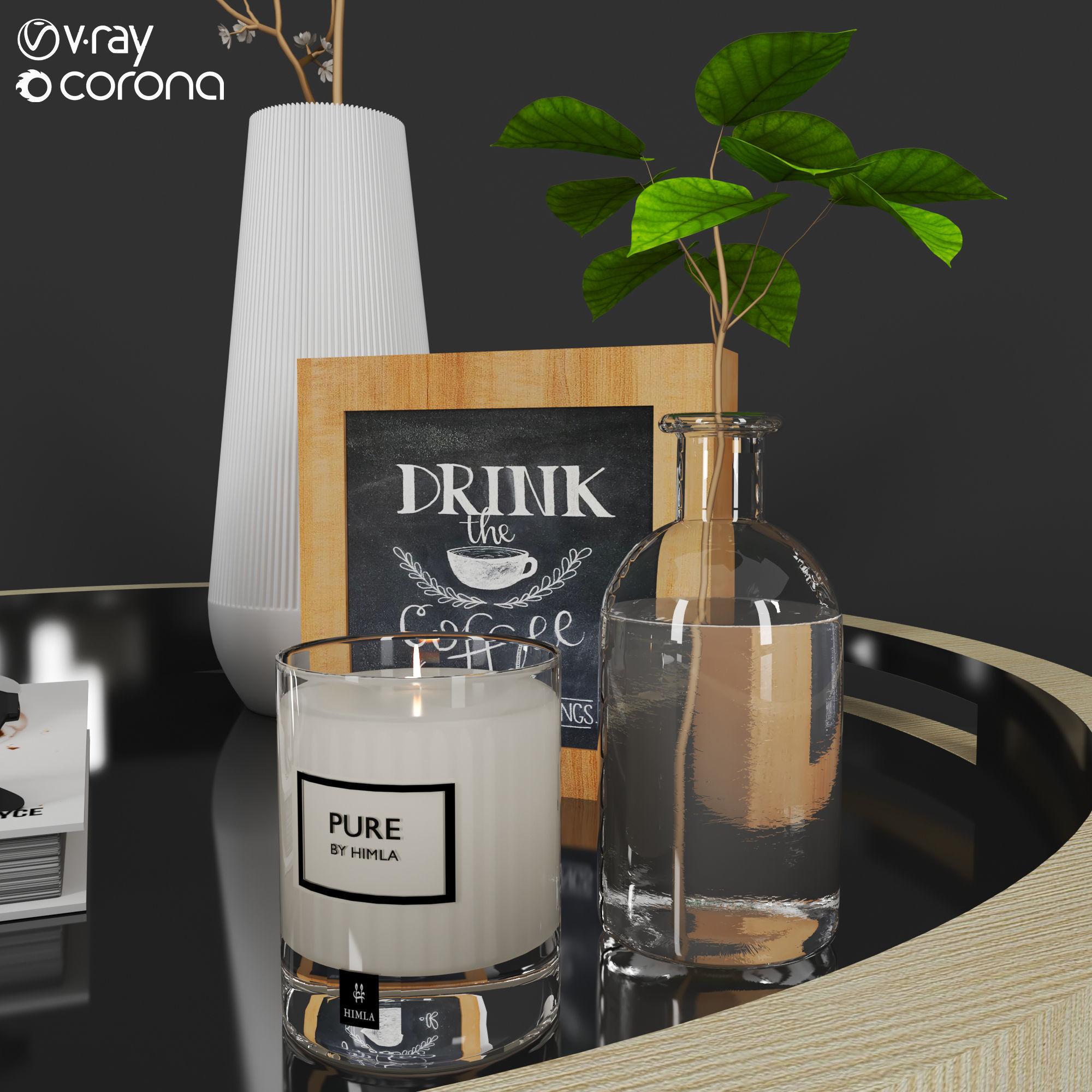 decorative set 3 3D model_3