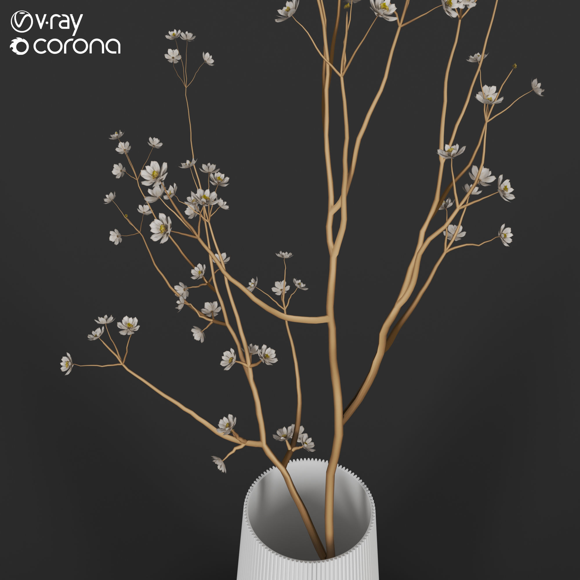 decorative set 3 3D model_2