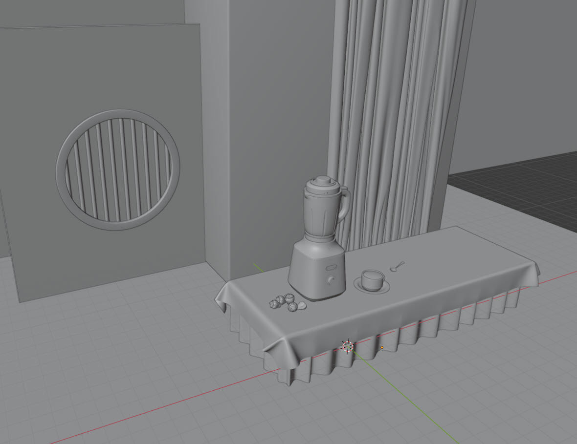 Juicer scene and rendering 3D model_5