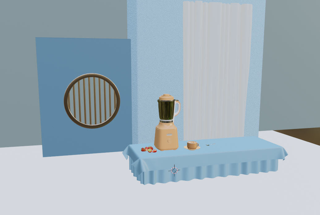 Juicer scene and rendering 3D model_3