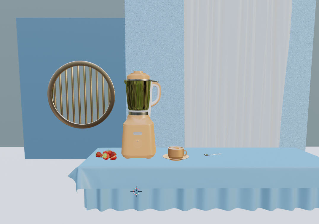Juicer scene and rendering 3D model_2
