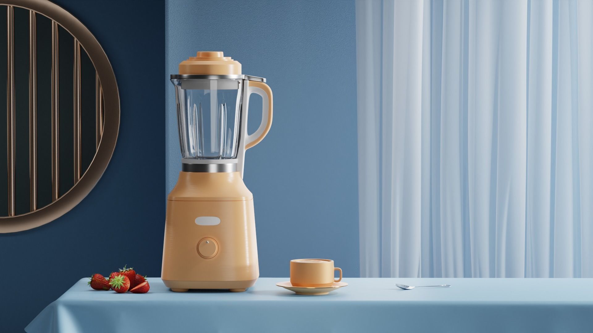 Juicer scene and rendering 3D model_1