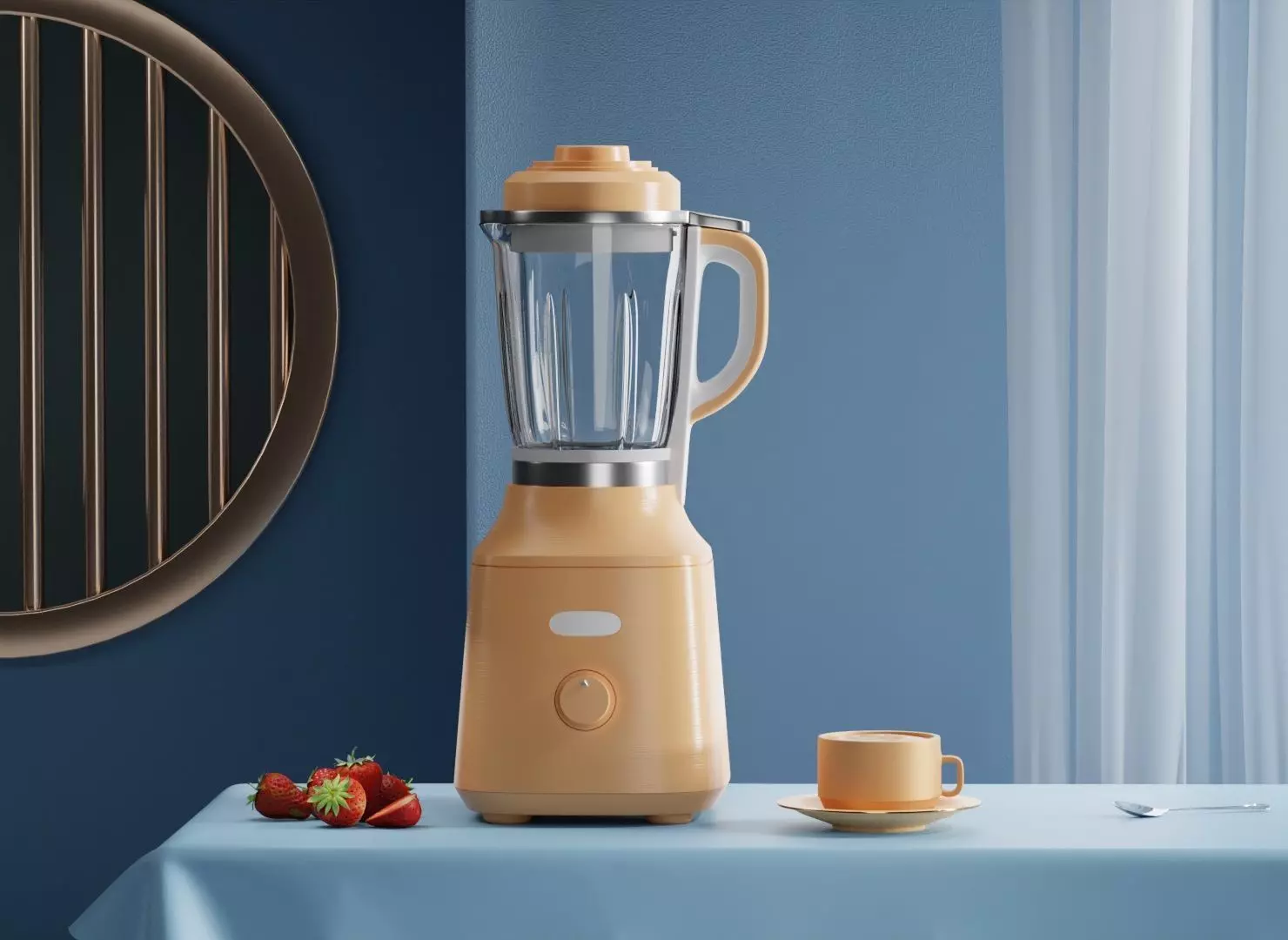 Juicer scene and rendering 3D model_0