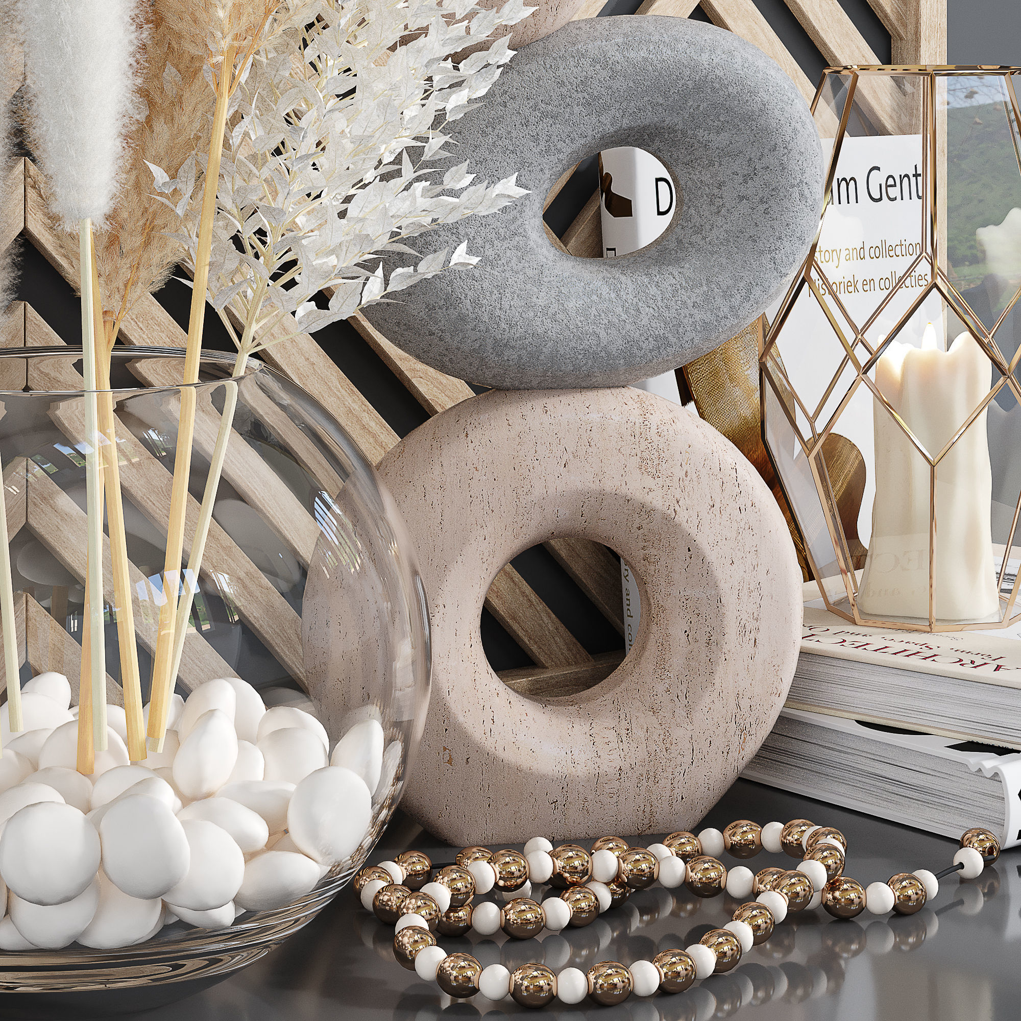 Decorative set 14 3D model_1