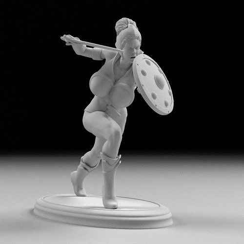 Teela - Masters of the Universe 3D print model