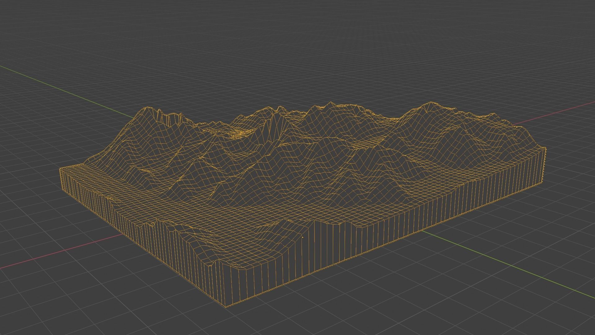 Gasherbrum III Mountain Low-poly 3D model_8
