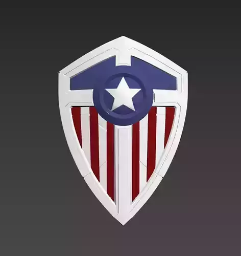Captain America Secret Empire shield