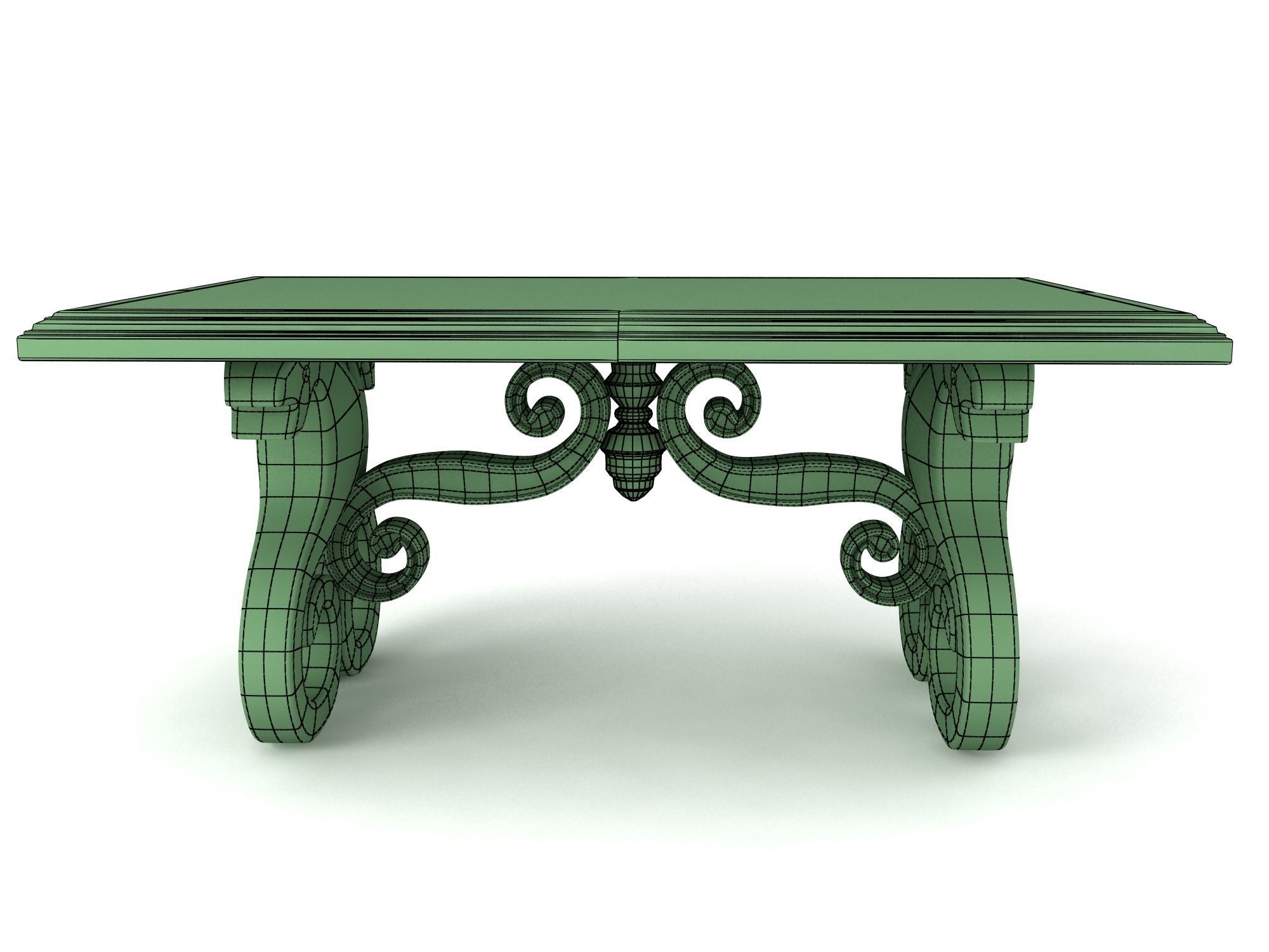 Dining Table  3D model_6