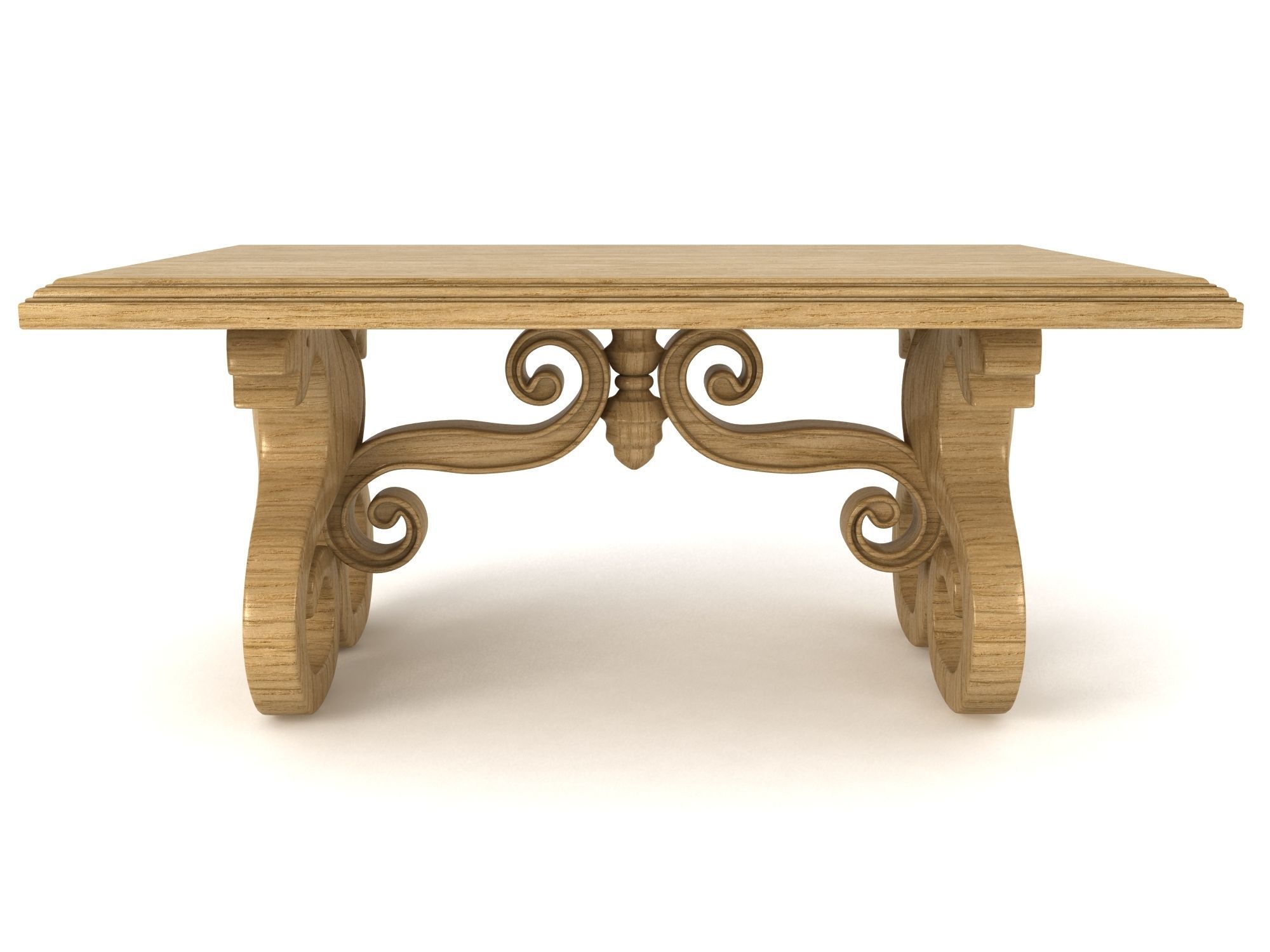 Dining Table  3D model_3
