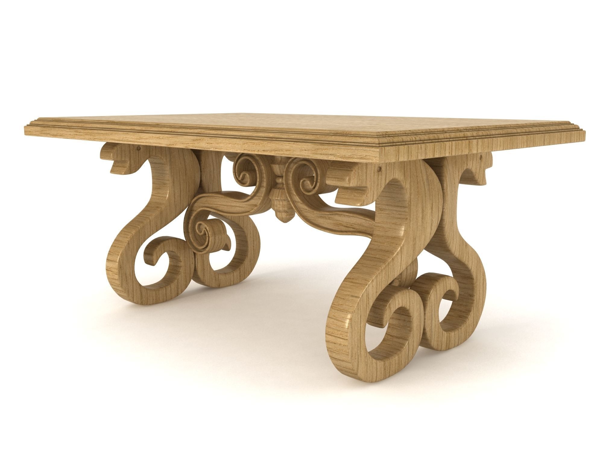Dining Table  3D model_1