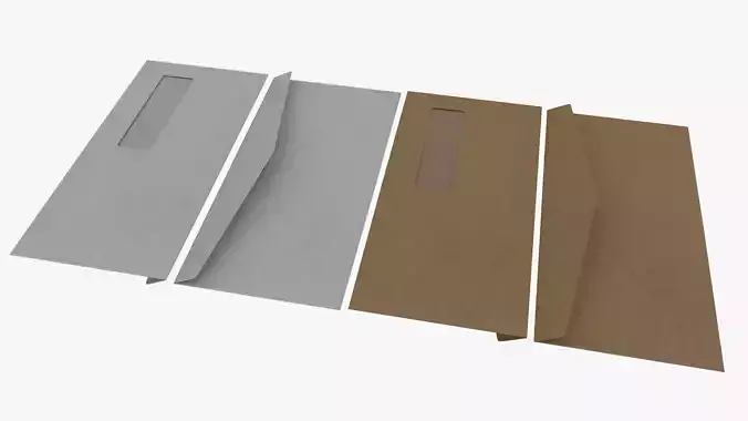 Envelope Size DL Style Window BANKER 