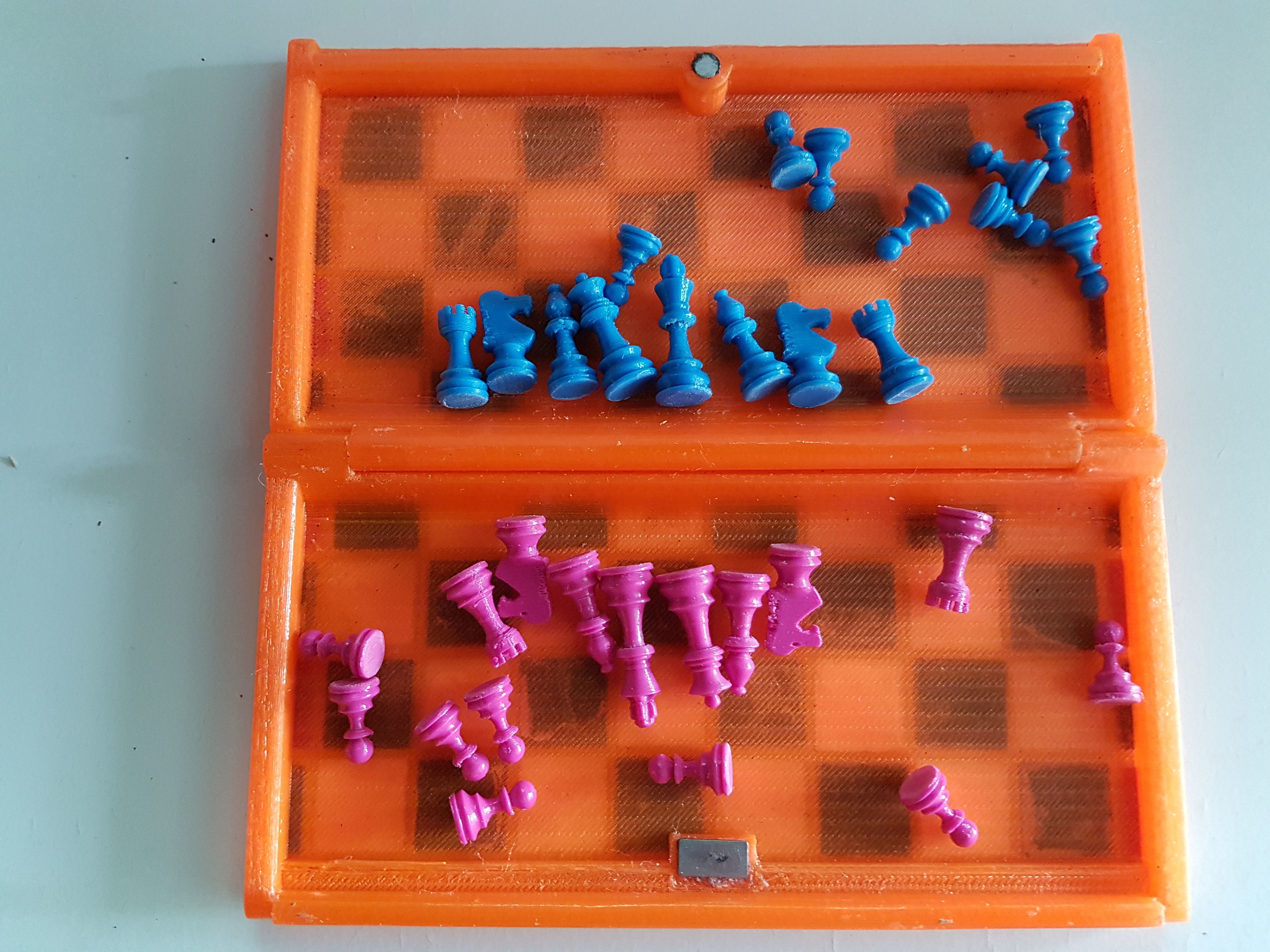 FOLDING CHESS GAME 3D print model_7