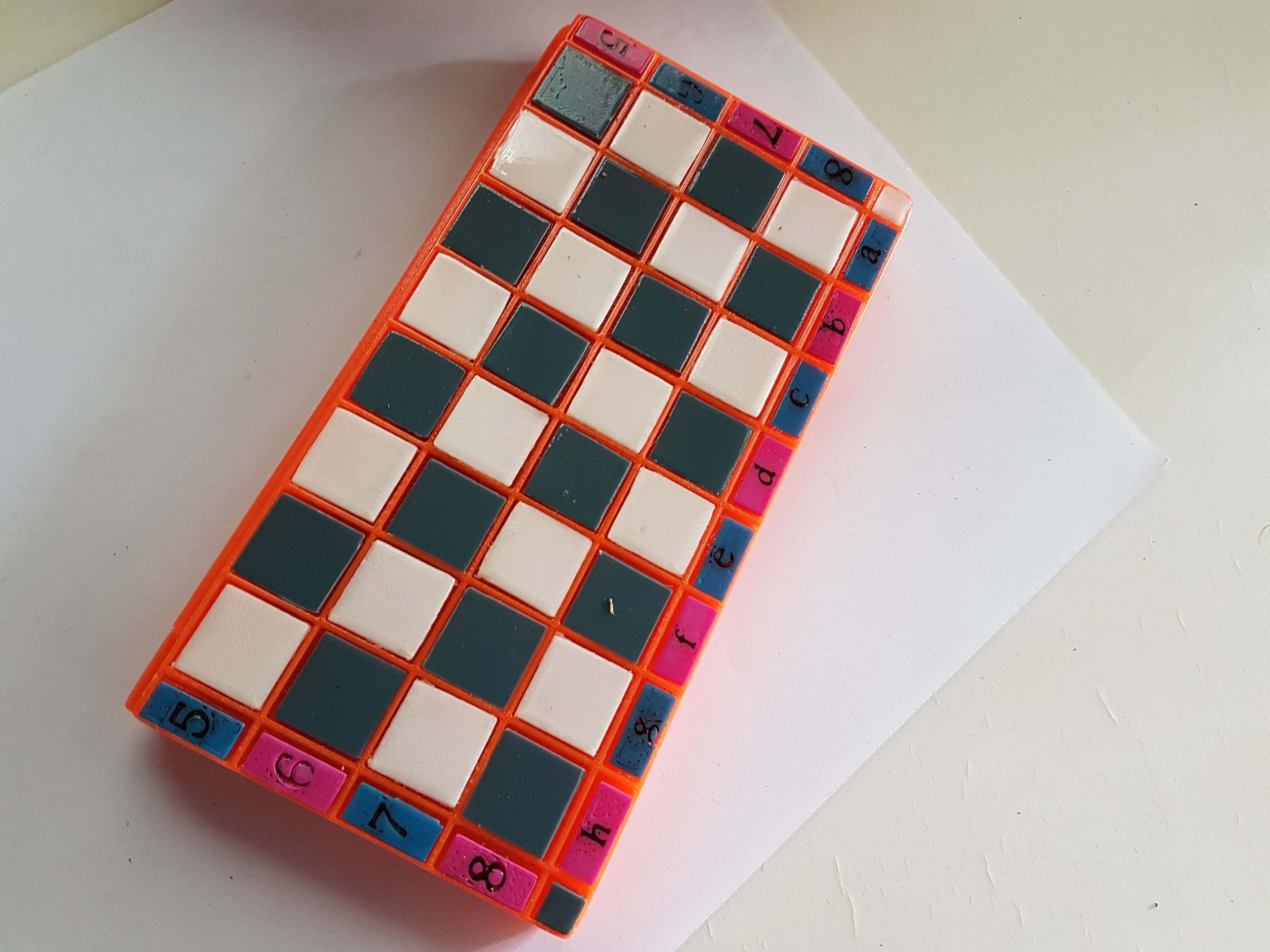 FOLDING CHESS GAME 3D print model_9
