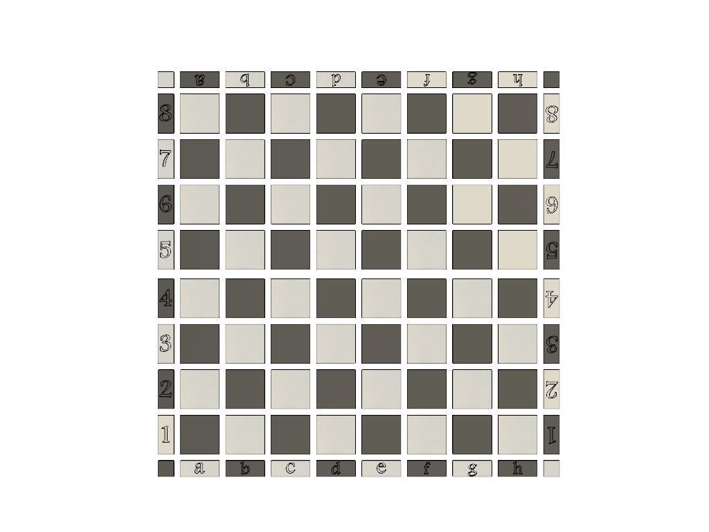 FOLDING CHESS GAME 3D print model_16