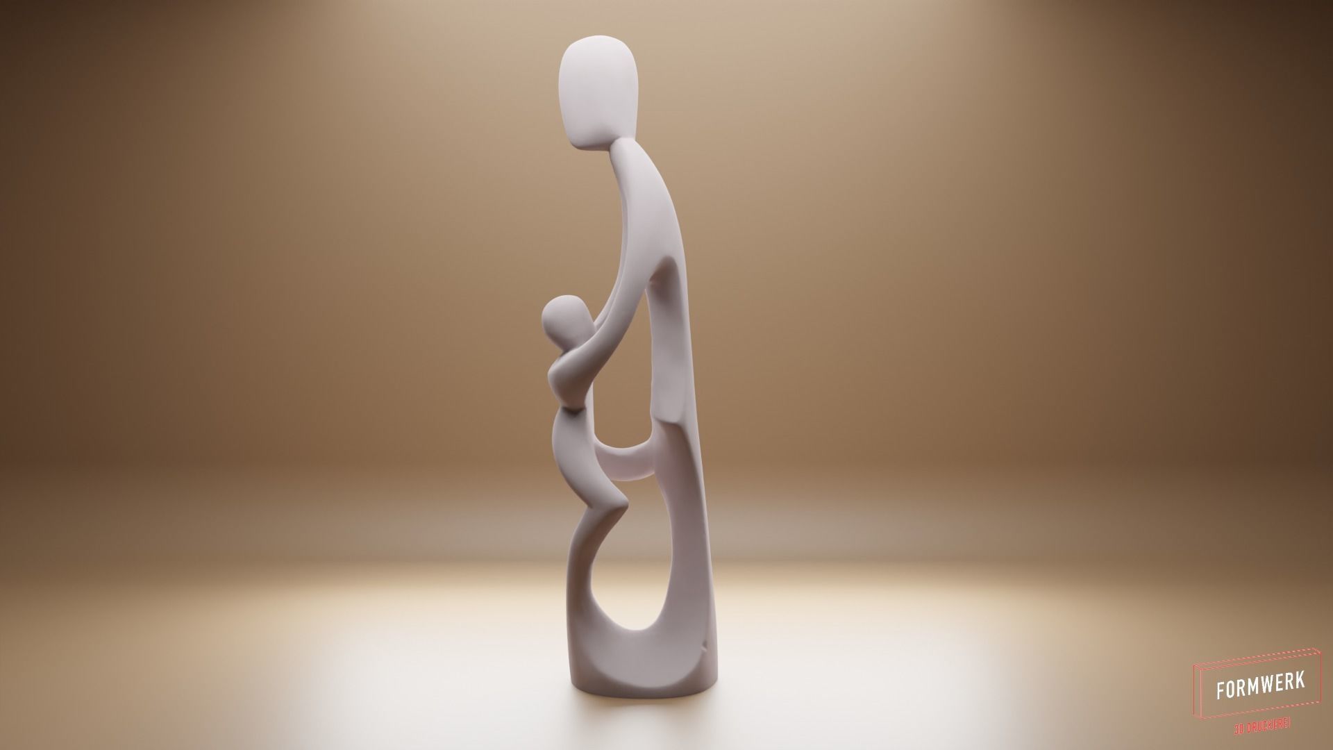 abstract figure art work 3D print model_11