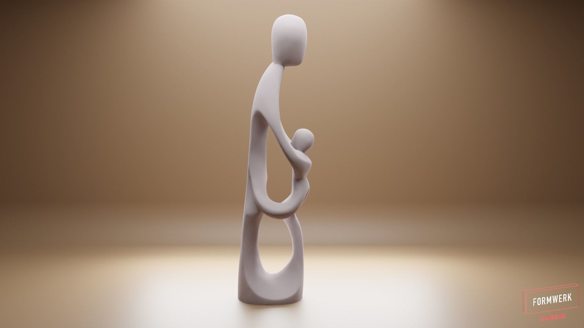 abstract figure art work 3D print model_9