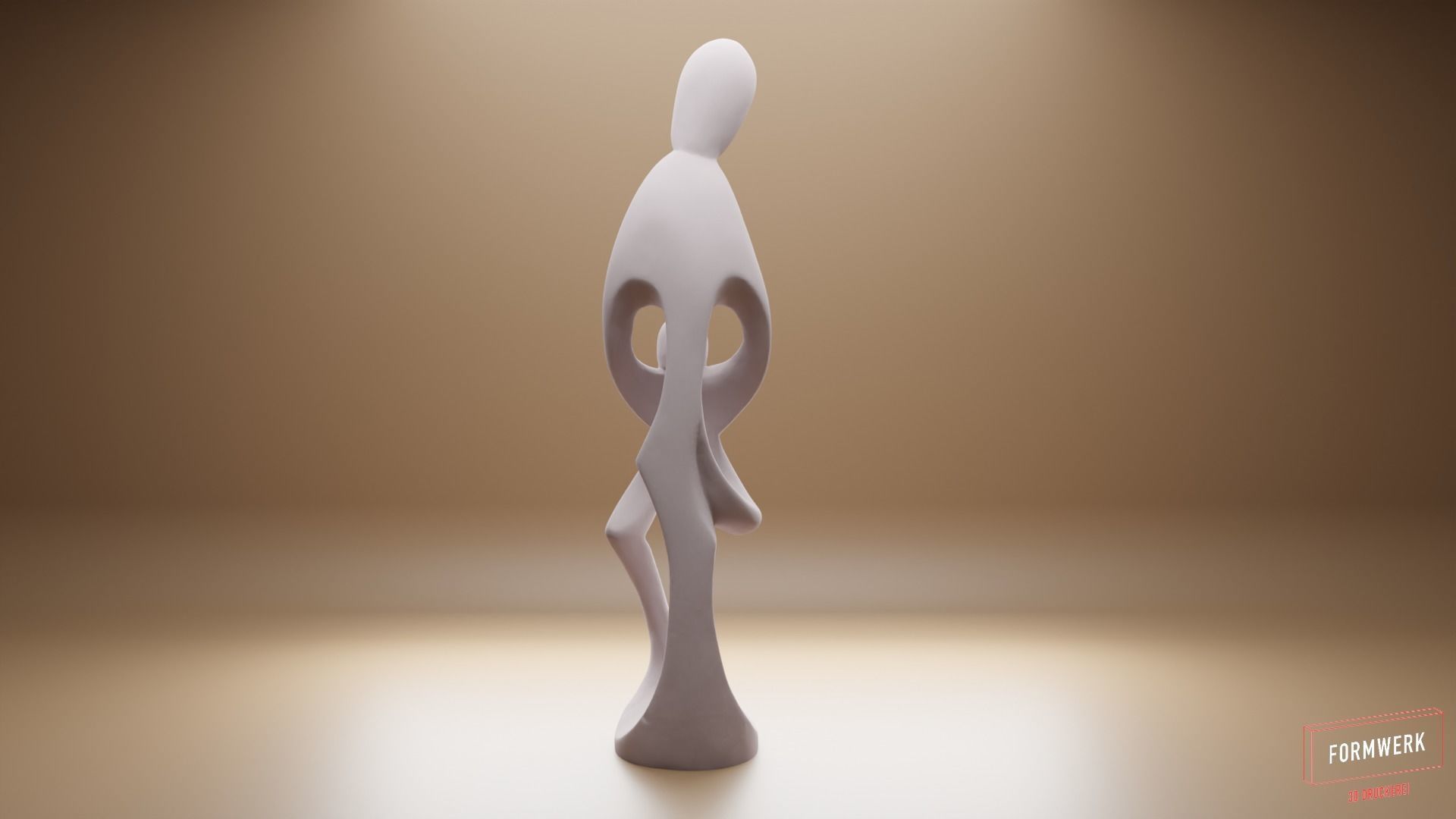 abstract figure art work 3D print model_10