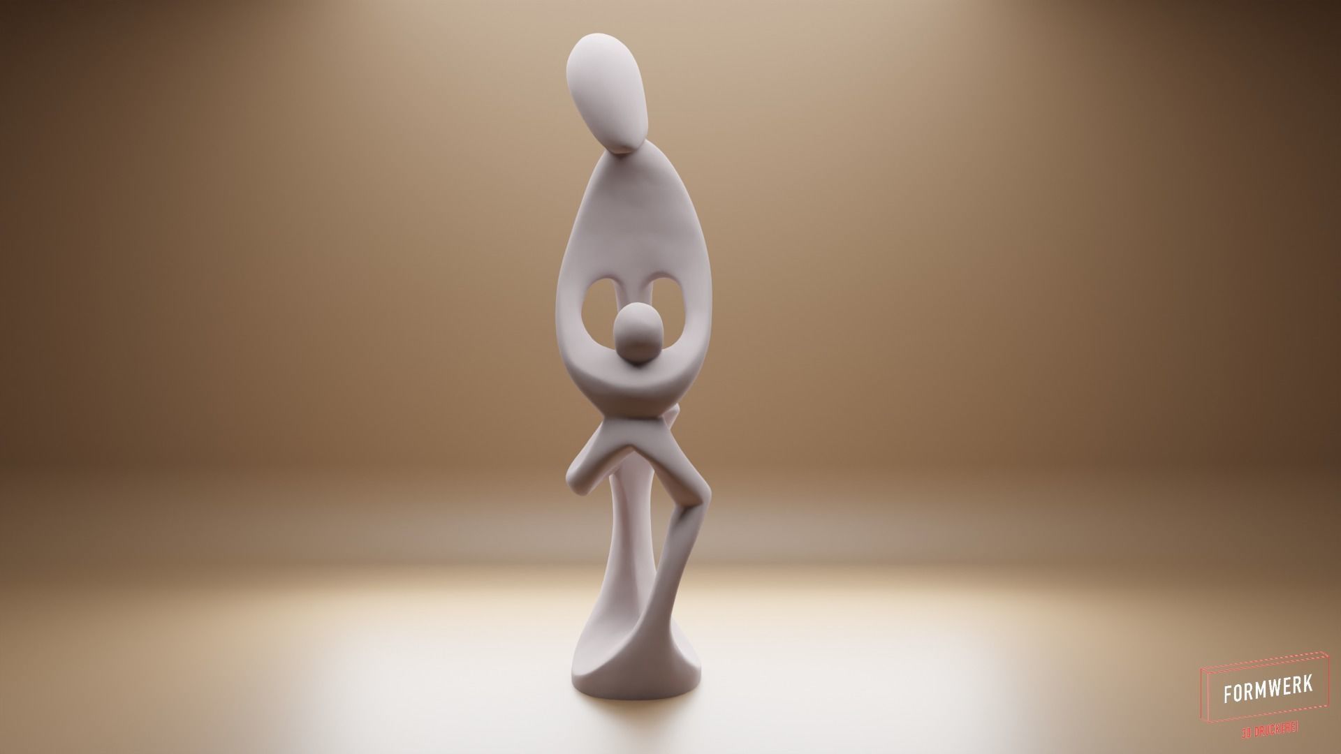 abstract figure art work 3D print model_8