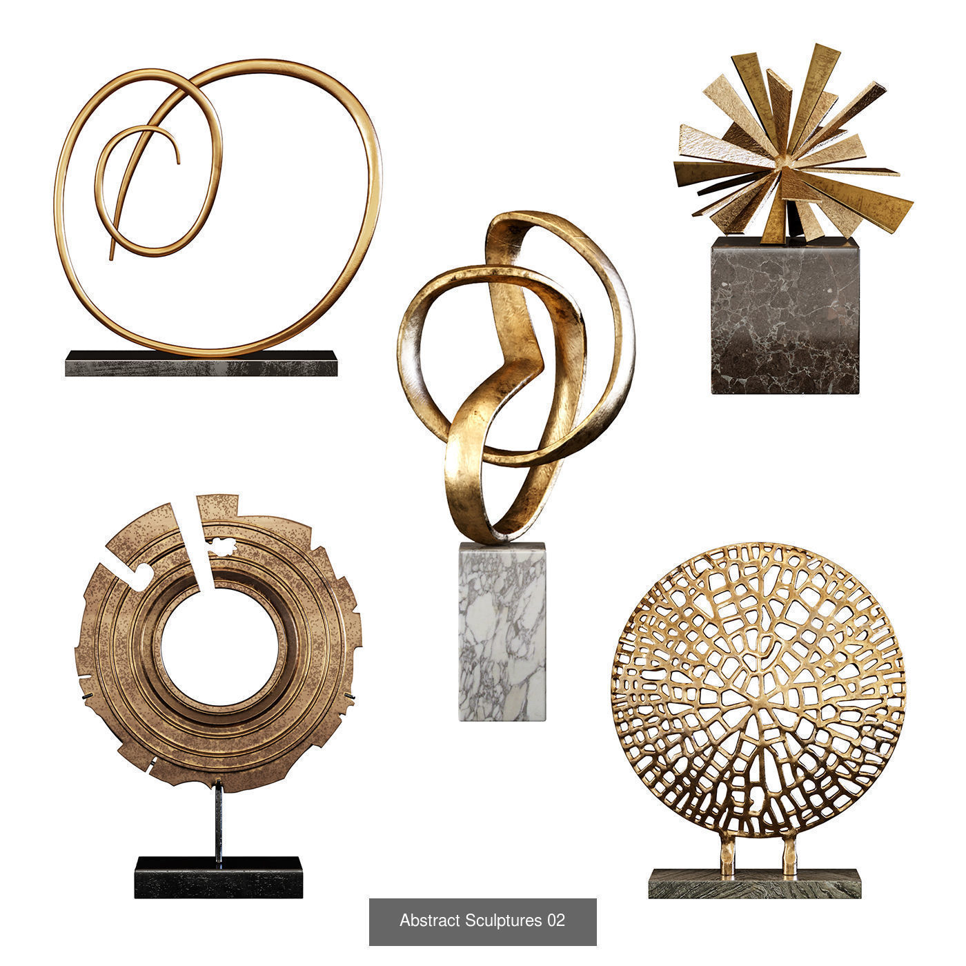 Abstract Sculptures Collection _3