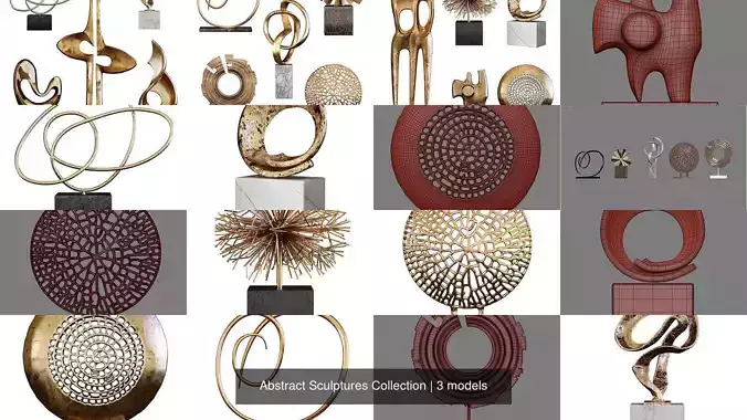 Abstract Sculptures Collection
