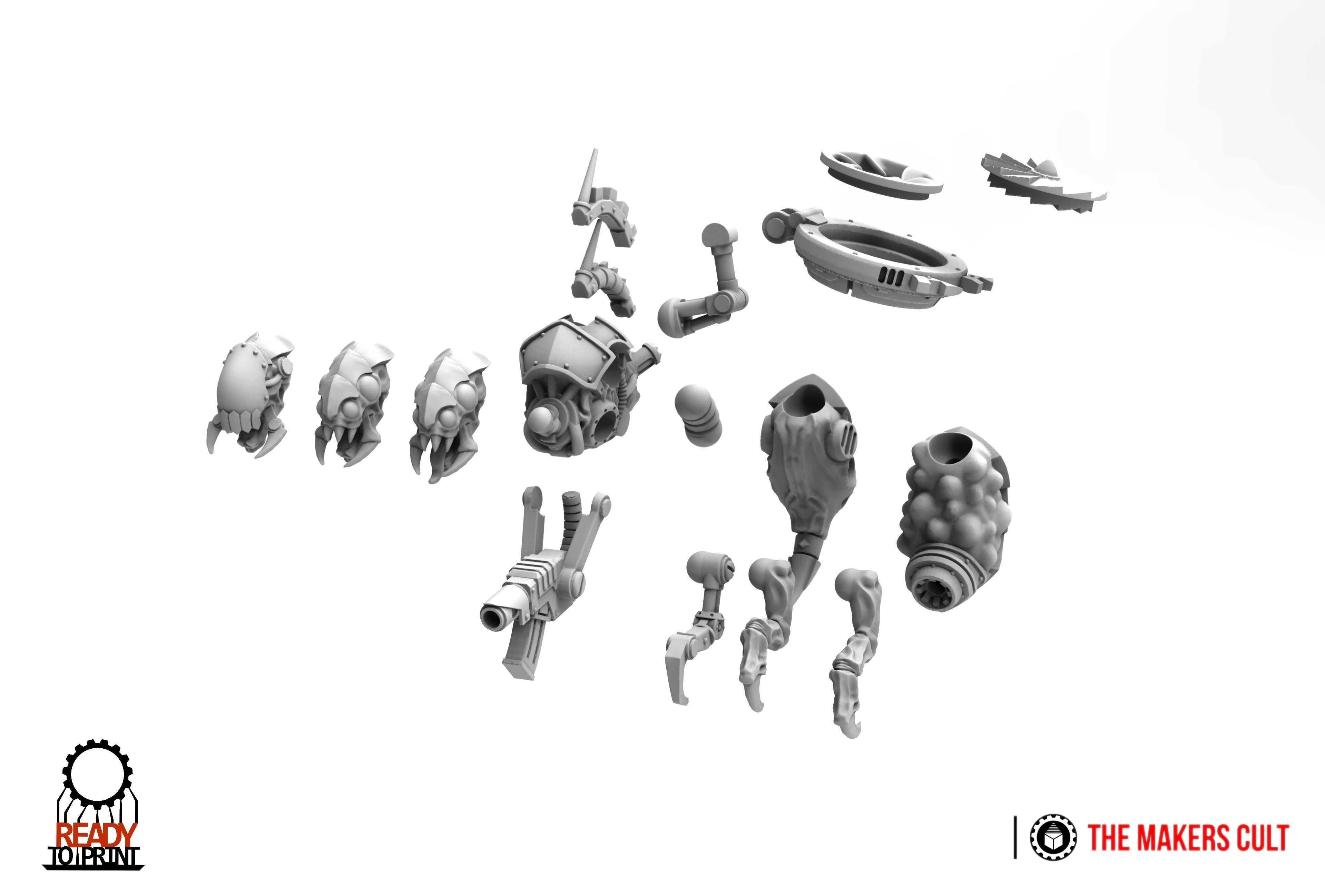 Iron Hive - Apydax 3D print model_4