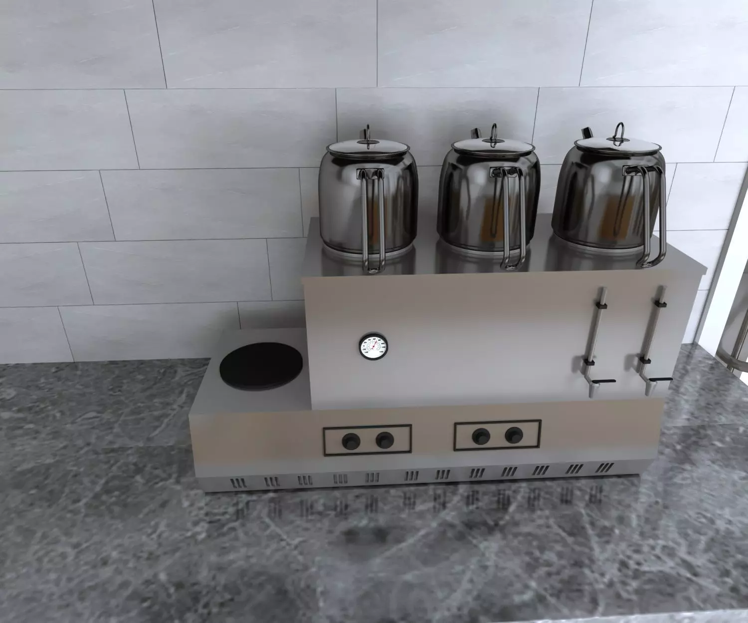 Tea Machine 3D model_0