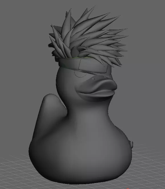 Duck Kakashi - Naruto 3D print model