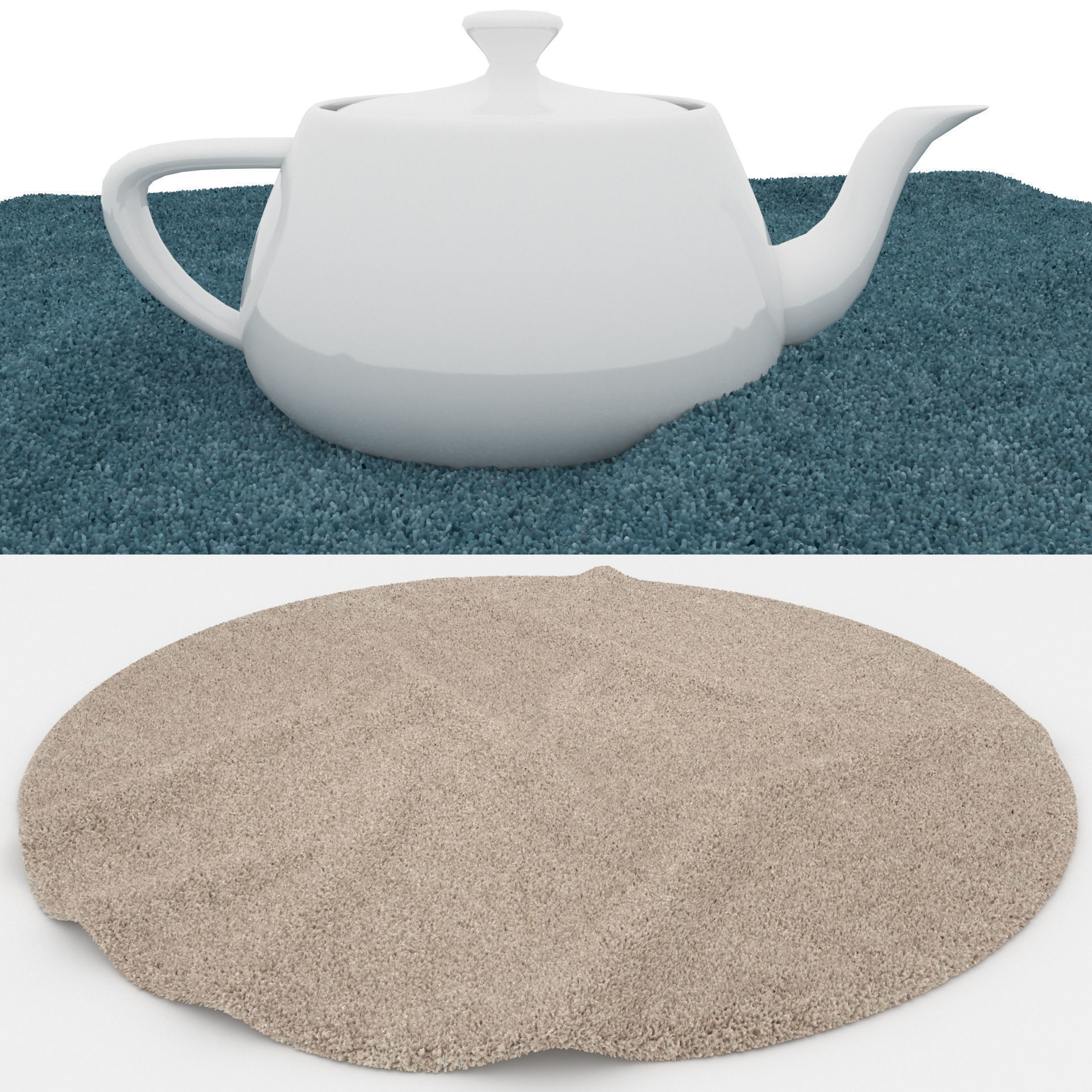 9 in 1 Rug Collection No 31 Low-poly 3D model_12