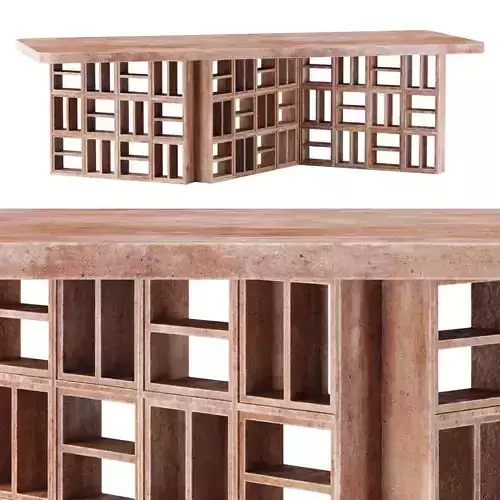 Rock ceramic dining table 