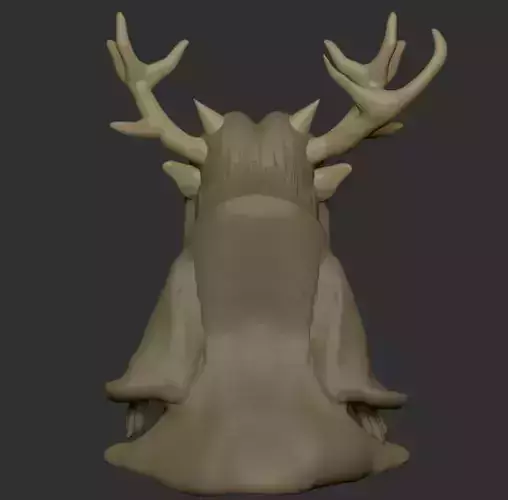 Greenwood deer with antlers