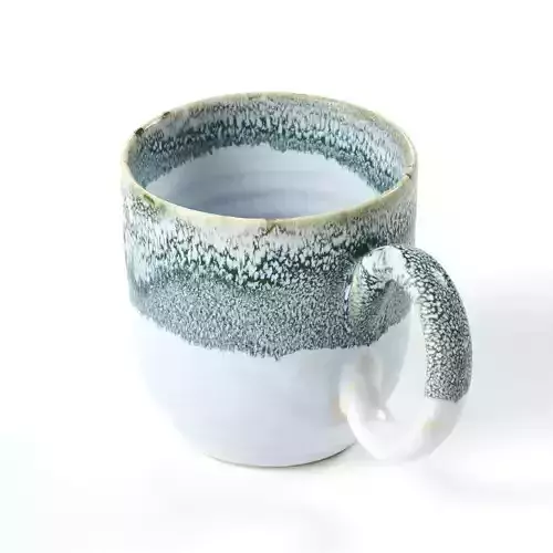 ONOMAO - Tea cup TEAL DIPPED 3D model