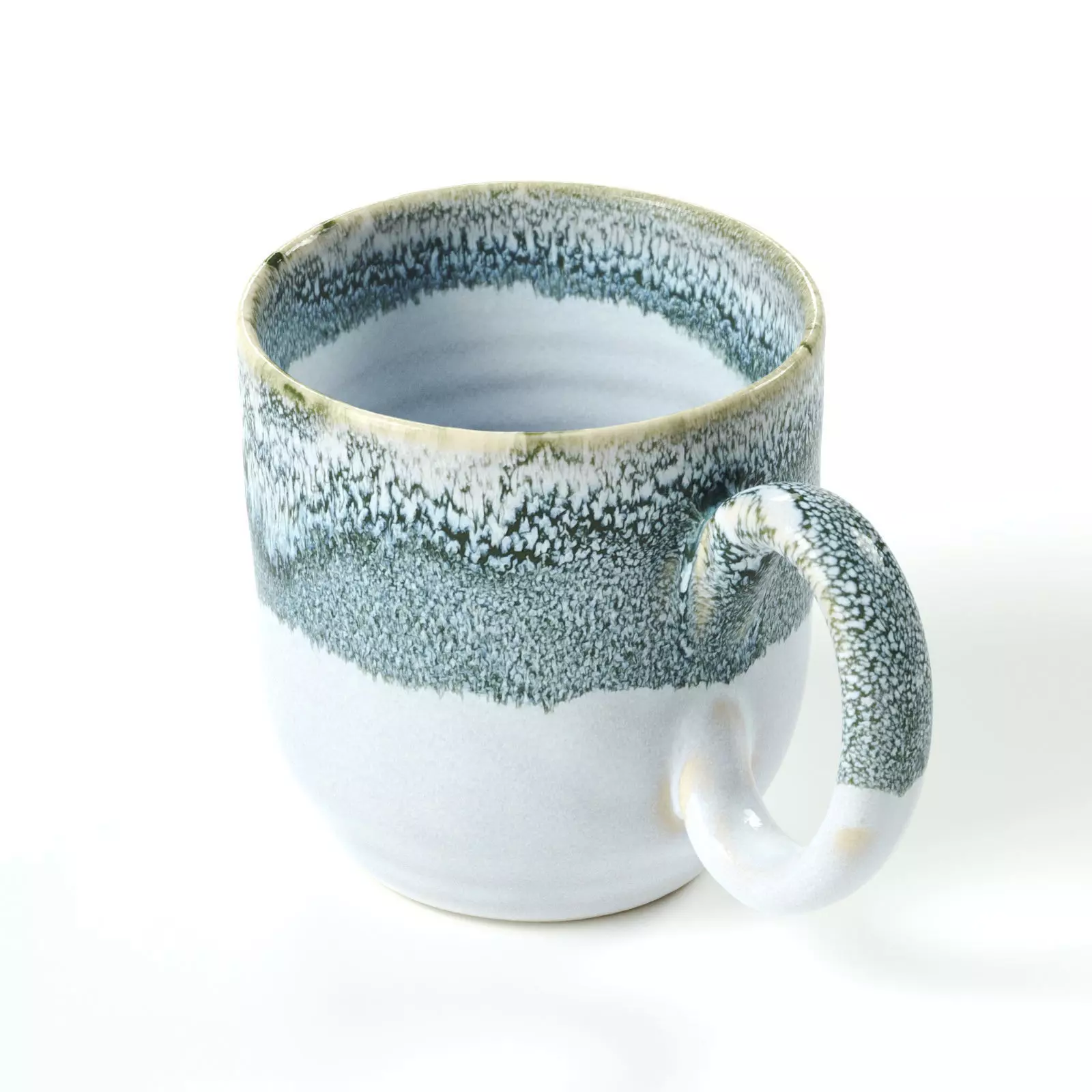 ONOMAO - Tea cup TEAL DIPPED 3D model