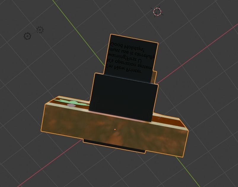 Camera with leaf Free low-poly 3D model_9