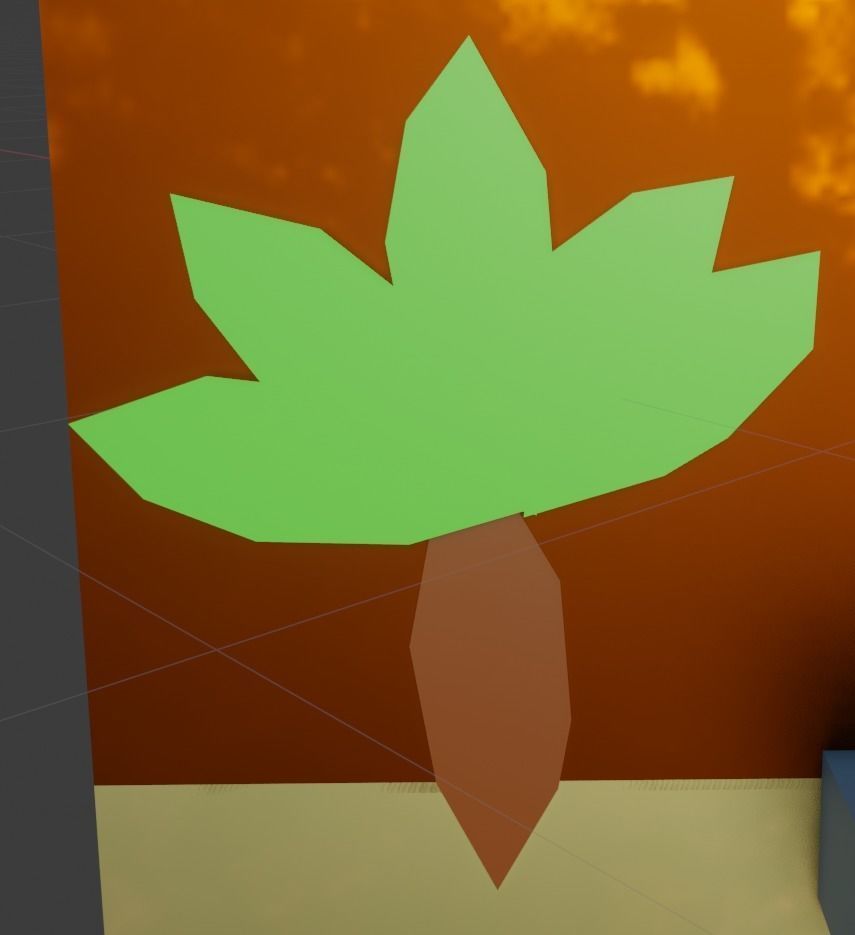 Camera with leaf Free low-poly 3D model_20