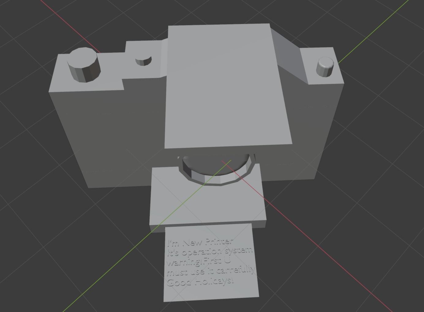 Camera with leaf Free low-poly 3D model_16