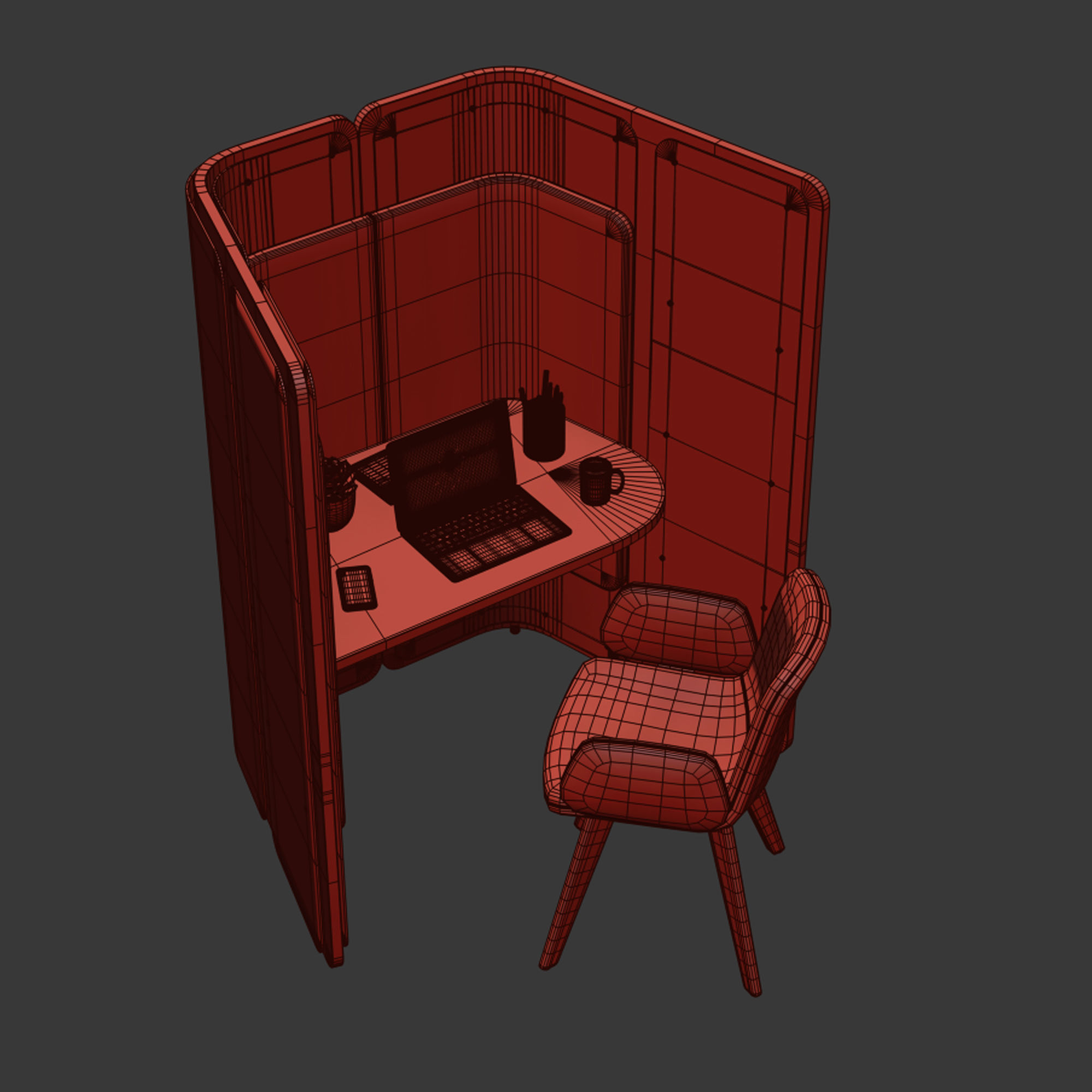 OrangeBox - Coppice WorkStation 01 3D model_6