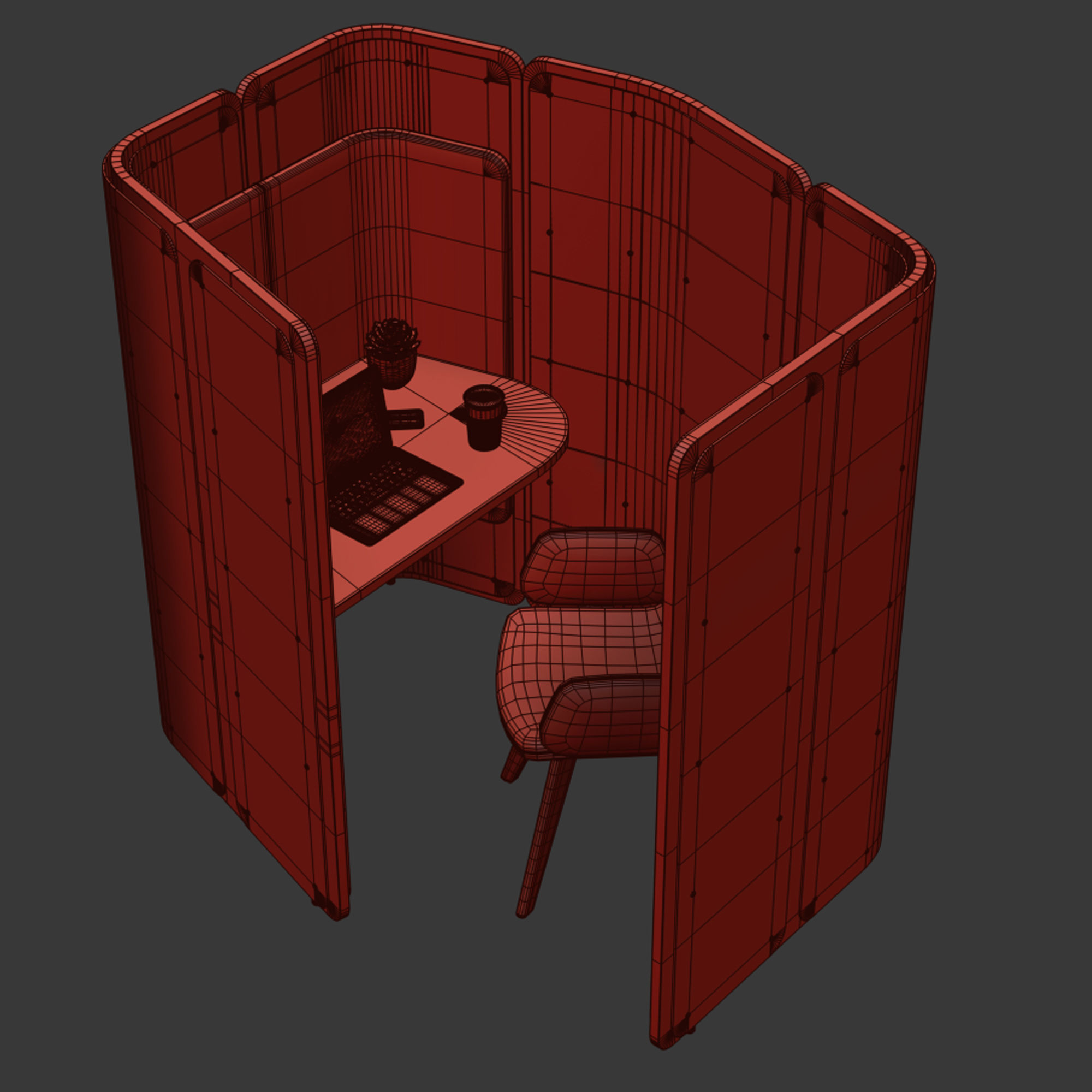 OrangeBox - Coppice WorkStation 01 3D model_7